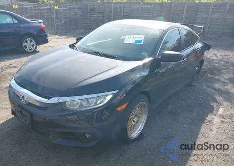 2016 Honda Civic Lx from USA, damaged, VIN 19XFC2F52GE224923